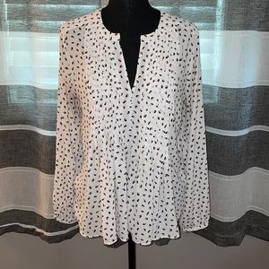 Ann Taylor long sleeve Blouse Sz M